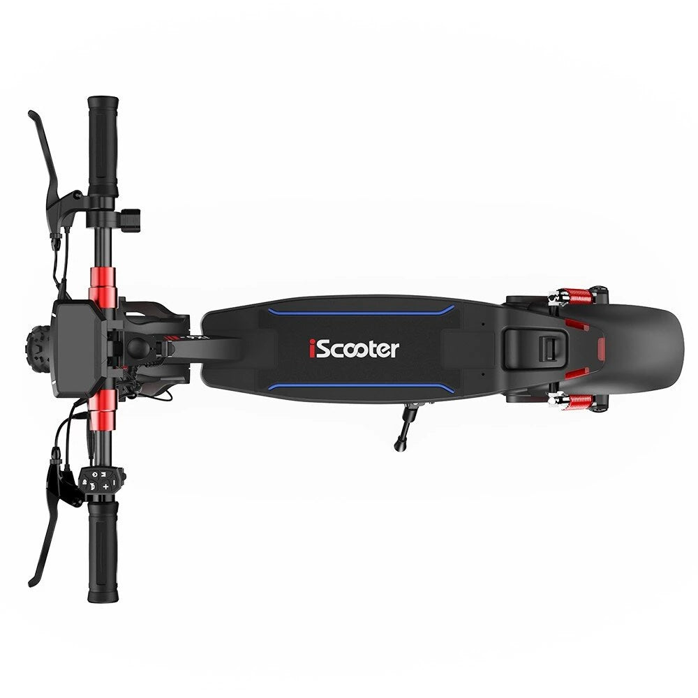 iScooter iX6 ElScooter 25km/h - 1000W 48V 17.5Ah 65km Räckvidd Scootly