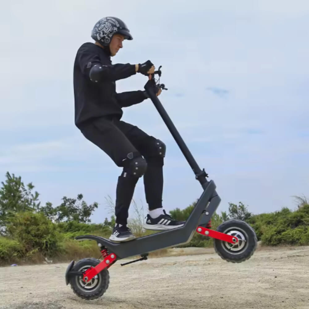 Kixin X10 Offroad Elscooter 48V 17.2 Ah 1000W Scootly