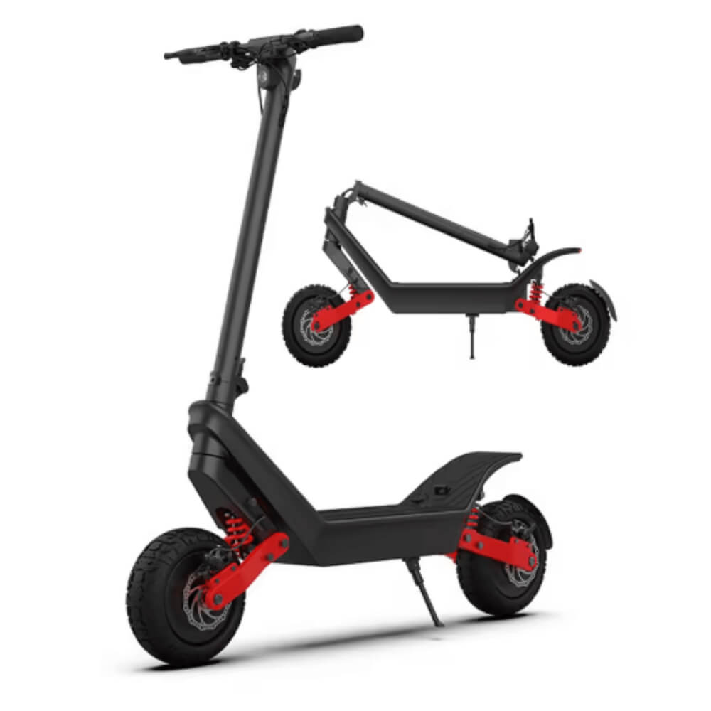 Kixin X10 Offroad Elscooter 48V 17.2 Ah 1000W Scootly
