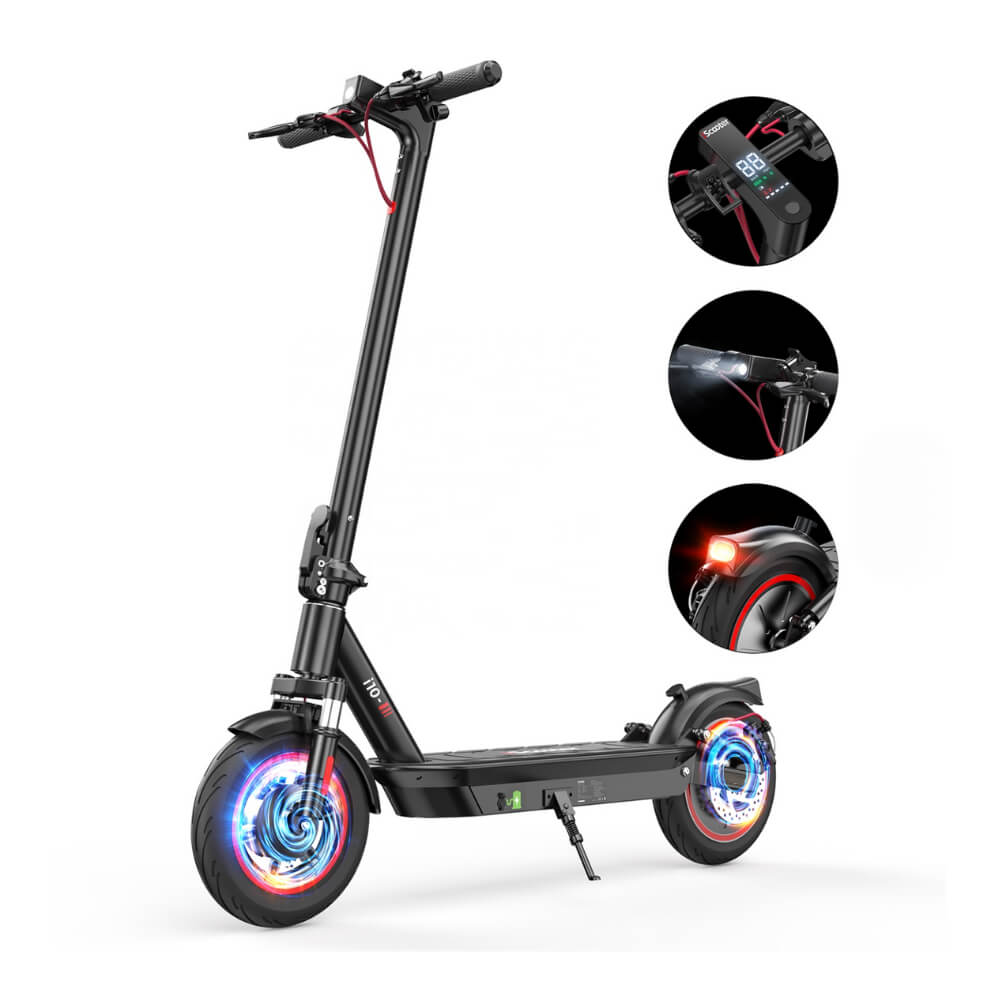 iScooter i10 650W 36V 15Ah 40km/h 40-45km Räckvidd Scootly