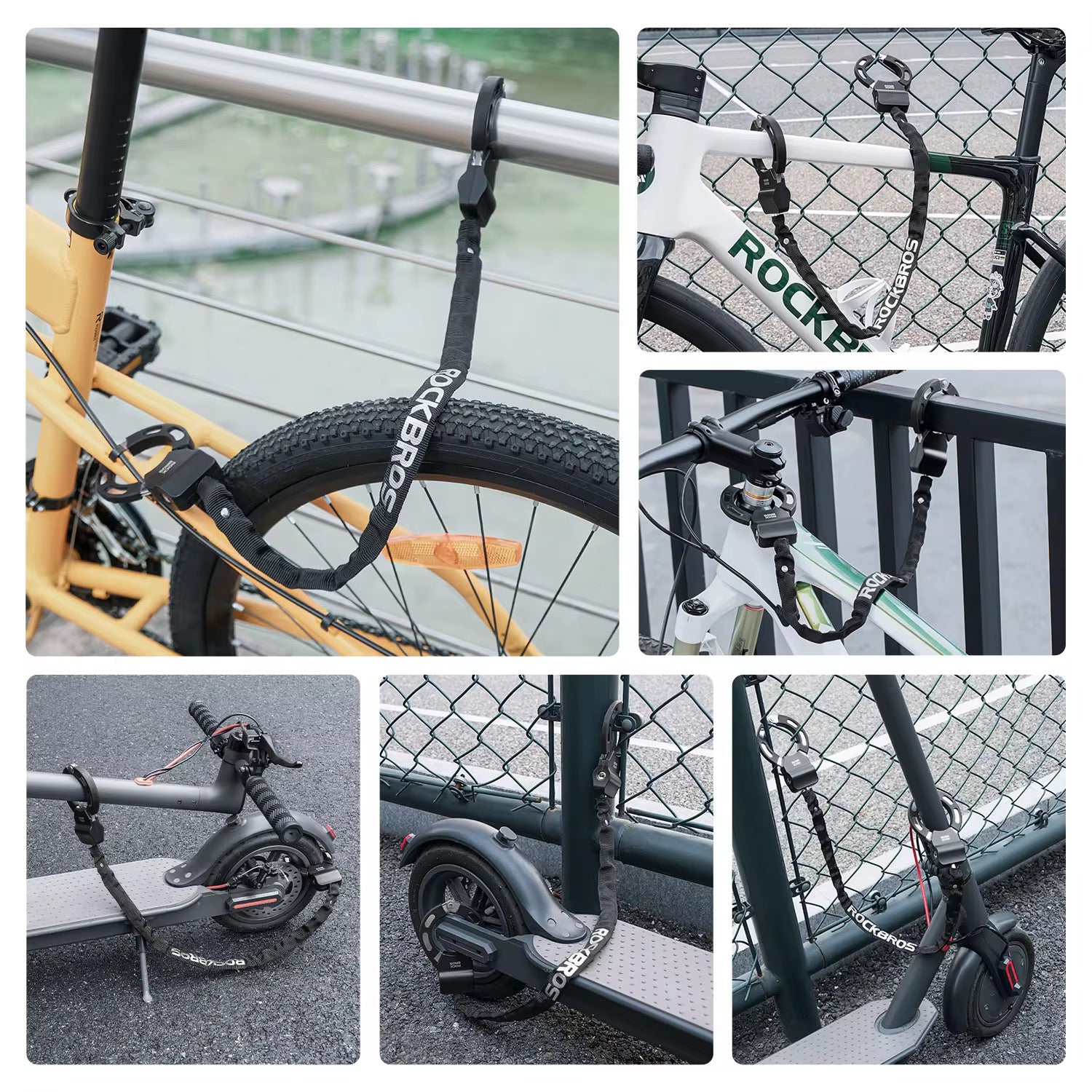 Kätting lås smart Scootly