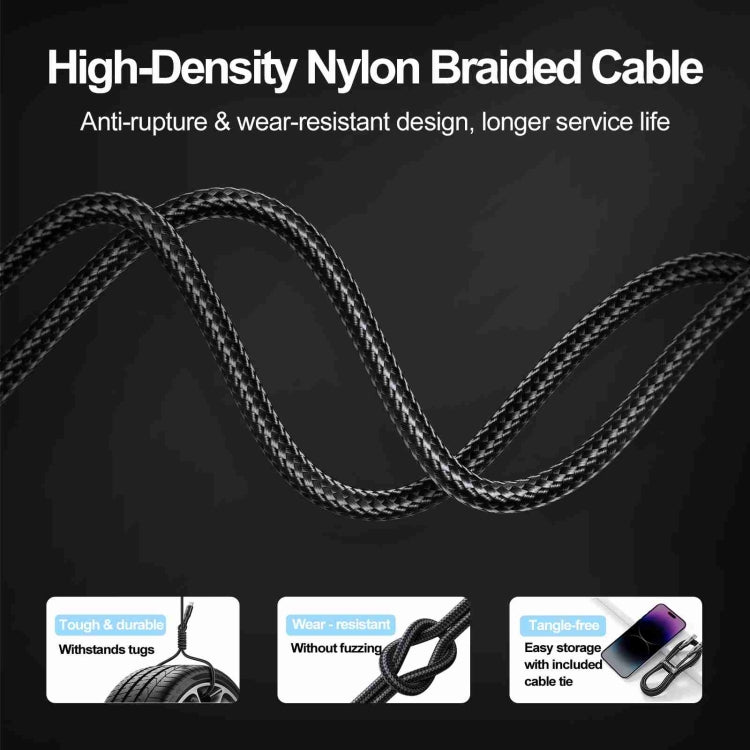 JOYROOM USB-C till USB-C Kabel 100W PD – Snabbladdning & Dataöverföring (1,2 m) Joyroom