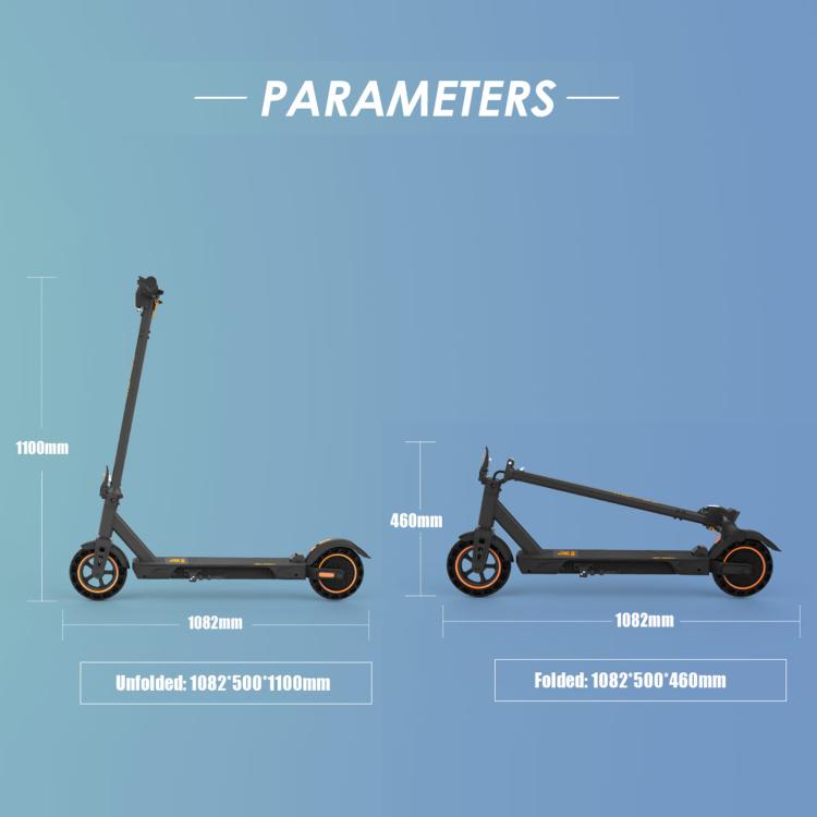 KuKirin S1 Max Elscooter – 350W, 25 km/h, 10.4Ah, 8” Punkteringsfria Däck Kukurin