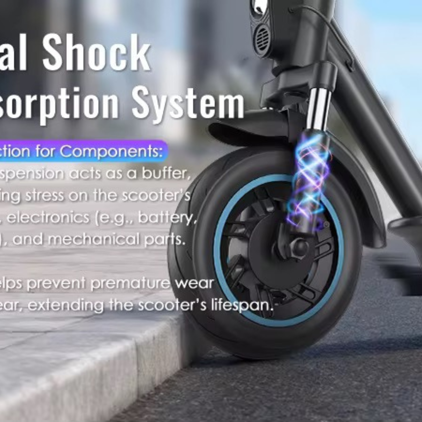 OOK-TEKs  D8 Max 2026 – Kompakt elscooter city elsparkcykel dämpare 25 km/h, 30 km räckvidd (Kopia) Scootly