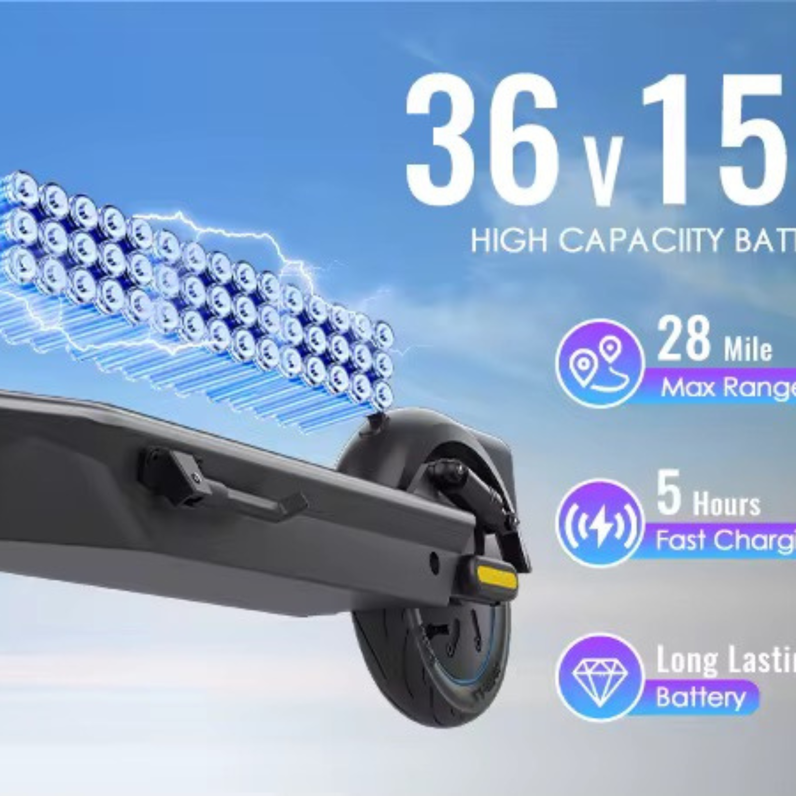 OOK-TEKs  D8 Max 2026 – Kompakt elscooter city elsparkcykel dämpare 25 km/h, 30 km räckvidd (Kopia) Scootly