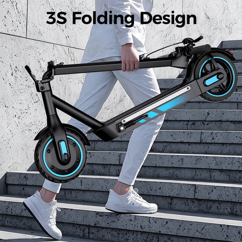 V10 El-Scooter 500W – 10.5Ah 36V Testvinnare 2025 hos TestProffs Scootly
