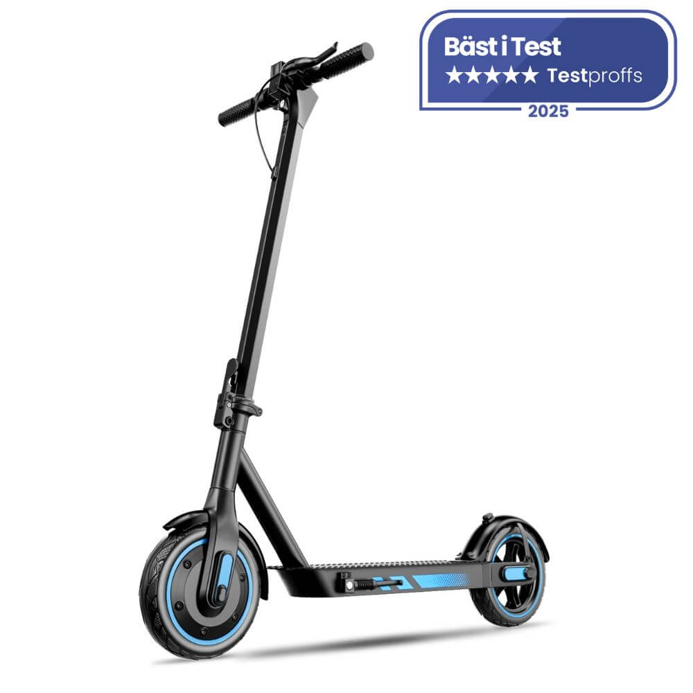 OOK-TEK V10 Kraftfull elscooter för vuxna – upp till 40 km/h med app