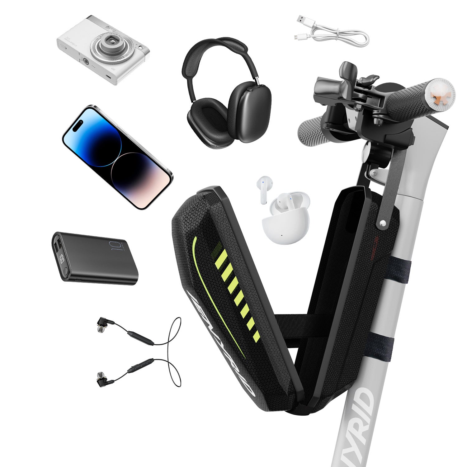 iENYRID M1 Elscooter med App – 10” Honeycomb, 36V 12,5Ah, 25 km/h (Vuxen) Scootly