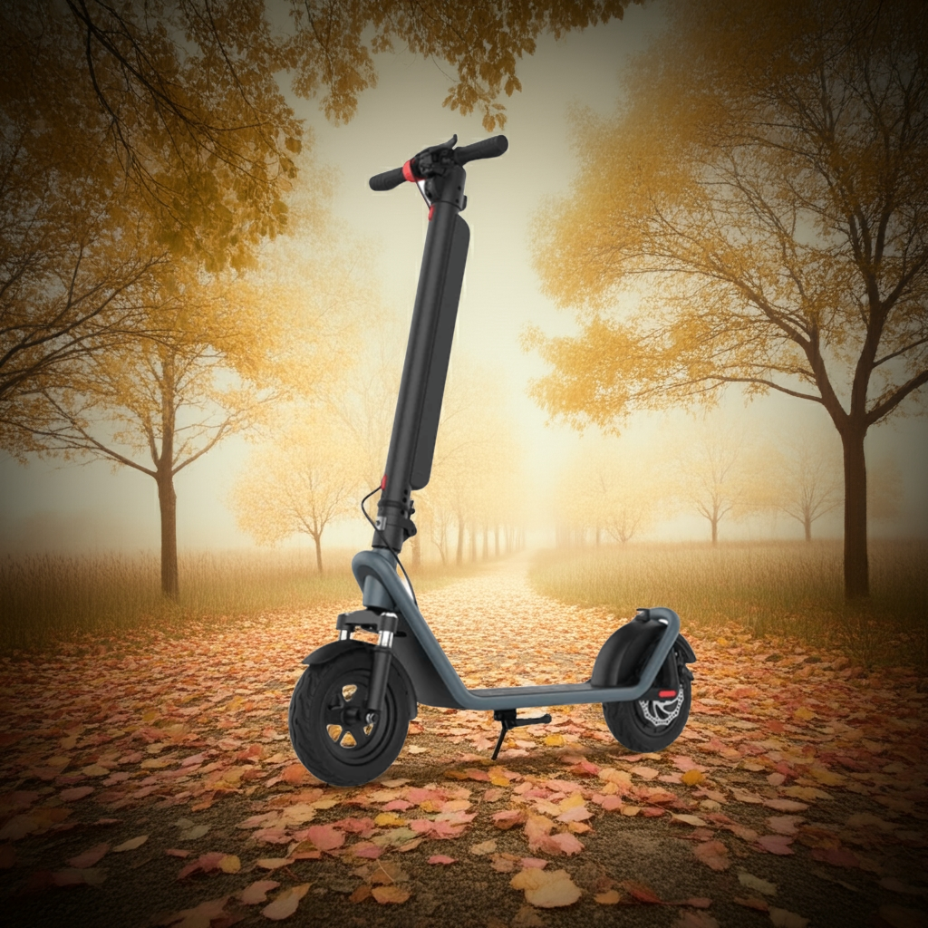 Kixin X11 Elscooter – 35 km/h, 45 km räckvidd & hopfällbar design Scootly