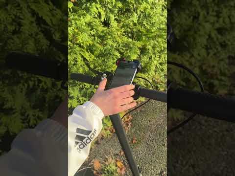 Stabil mobilhållare för el-scooter och cykel