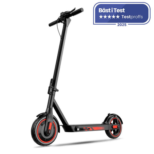 OOK-TEK V10 Kraftfull elscooter för vuxna – upp till 40 km/h med app