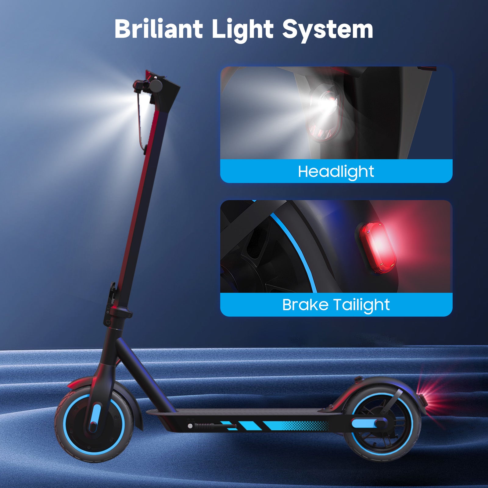 OOK-TEK V10 El-Scooter 25km/h 500W – 10.5Ah 36V Testvinnare 2025 hos TestProffs Scootly