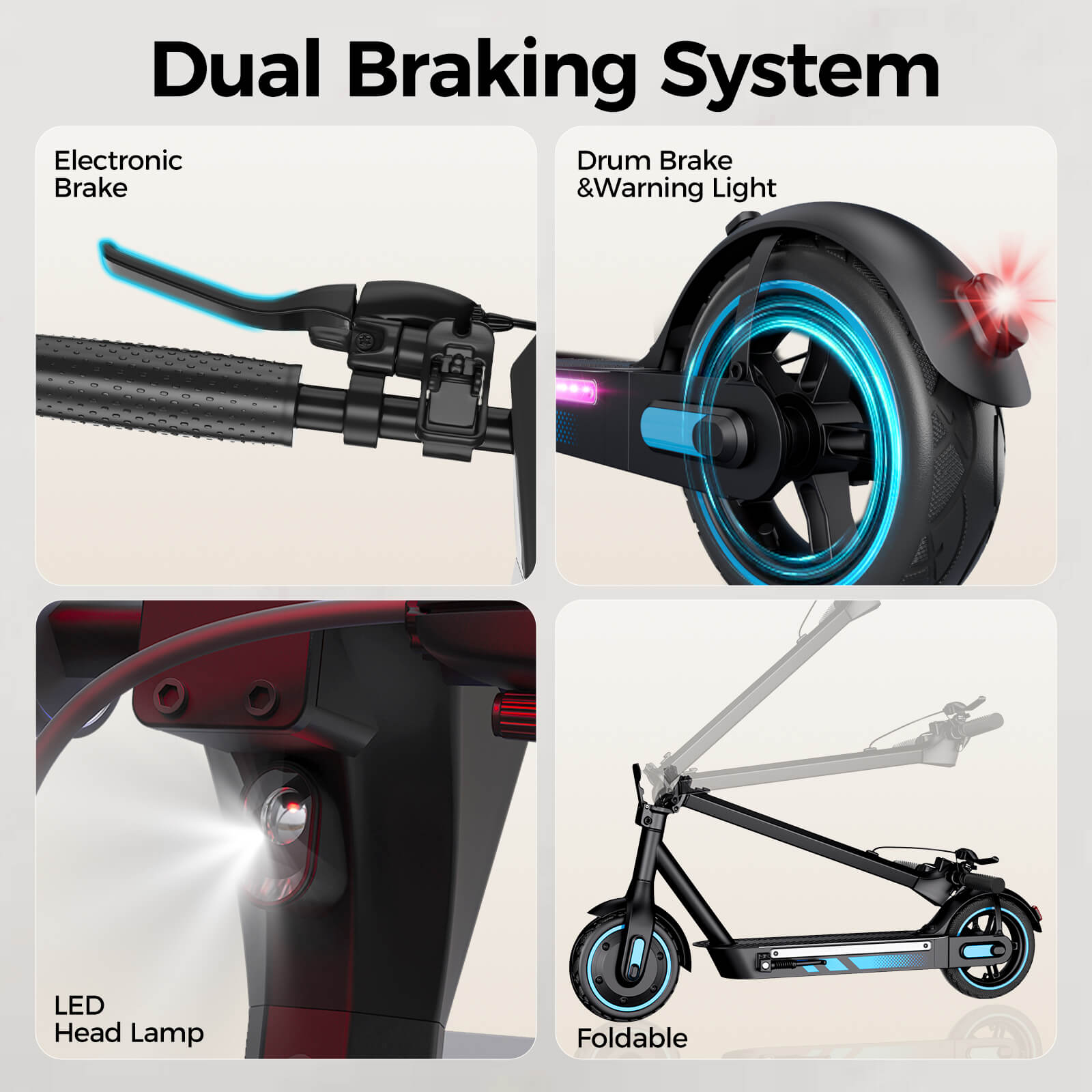 OOK-TEK V10 El-Scooter 25km/h 500W – 10.5Ah 36V Testvinnare 2025 hos TestProffs Scootly